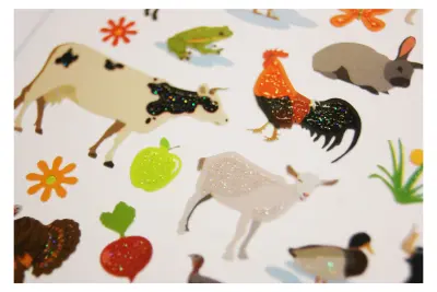 PEGATINAS CLASSY ANIMALES GRANJA BLEŠČICE