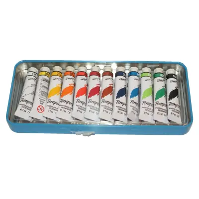 Tempera barvice 7,5ml 12kos