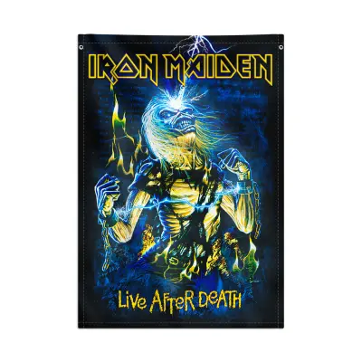 BANDEROLA DECORATIVA IRON MAIDEN