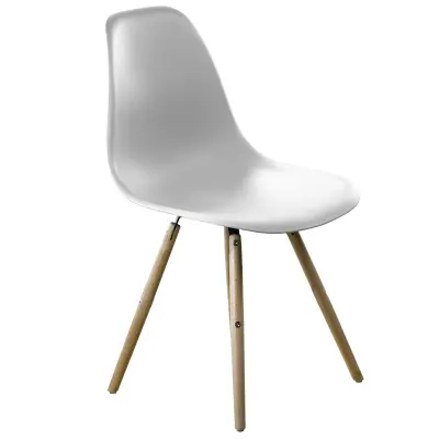 STOL EIFFEL WHITE (53X46X80 - SEDEŽ 45CM)