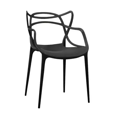 THONET ČRNI STOL 55*55*84*47CM