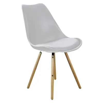 NORDIC WHITE STOL (56X48X82,5 - SEDEŽ 48CM)