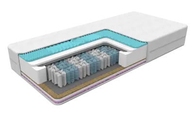 VZMETNICA - PREMIUM ULTIMATE MASSAGE COCO SLEEPER 25 090 x 190 cm Kašmir