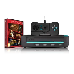 EVERCADE VS-R namizna konzola z zbirko iger TOMB RAIDER COLLECTION 1