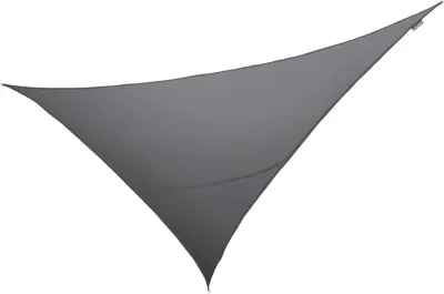 Trikotna ponjava za senco, Senčna ponjava, Senčna jadro (Siva, 3 x 3 x 3 m) | SHADI