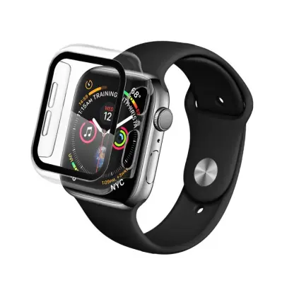 QDOS, Zaš?ita zaslona za Apple Watch 6/SE/5/4 44mm Optiguard, Prozorno