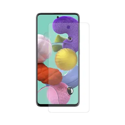 MW, Zaš?ita zaslona za Samsung Galaxy A51 GLASS BASIC, Prozorno