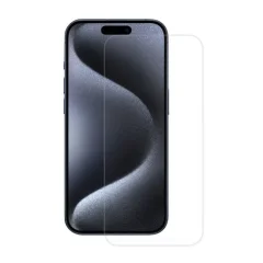 MW, Zaš?ita zaslona za iPhone 15 Pro Max GLASS BASIC, Prozorno