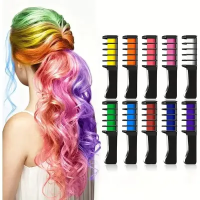 Krtača za barvanje las (komplet 10 barv) | CHROMAHAIR