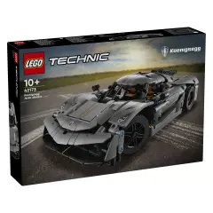 LEGO Technic 42173 Koenigsegg Jesko Absolut, siv hiperavtomobil