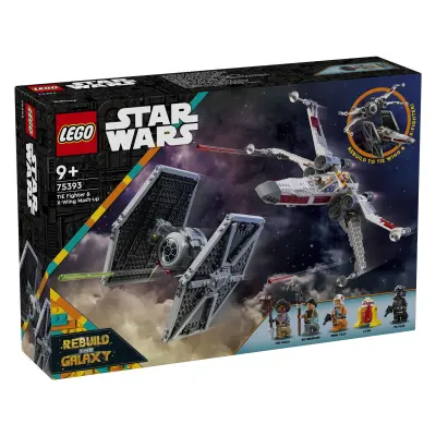 LEGO Star Wars 75393 Kombinirani TIE Fighter in X-krilec