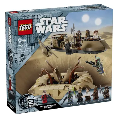 LEGO Star Wars 75396 Puščavski Skif in Sarlaccovo brezno