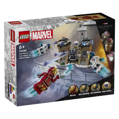LEGO Marvel 76288 Iron Man in Iron Legion proti vojaku Hydre