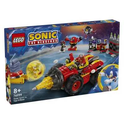 LEGO Sonic 76999 Super Sonic proti Egg Drillsterju