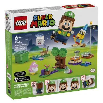 LEGO Super Mario 71440 Pustolovščine z interaktivno figuro LEGO Luigi