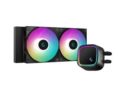 Vodni hladilnik CPU Deepcool Le520 Argb 240 mm črn