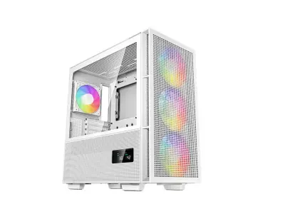 Deepcool Ch560 digitalno belo Argb E-Atx ohišje