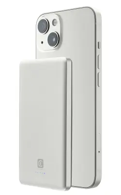 CELLULARLINE Lite MagSafe 5000 bela prenosna baterija