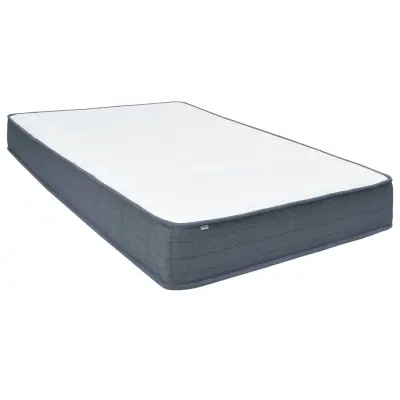 vidaXL Box spring vzmetnica 190x140x20 cm blago