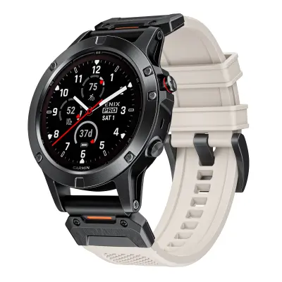 Pašček za uro Garmin Fenix 22mm Lightcolor:White