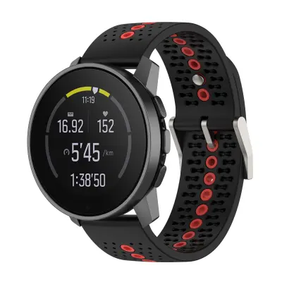 Barvit pašček za uro 22 mm za uro Suunto Race S Blue + Grey