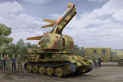 Flakpanther w/8,8cm Flakrakete Rheintochter 1