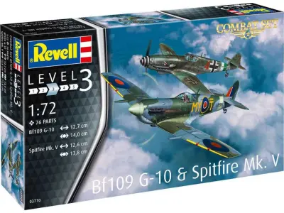 SET Messerschmitt Bf 109 G-10 & Spitfire Mk.V