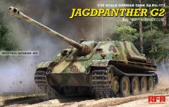Sd.Kfz 173 Jagdpanther G2 (with full interior & workable tracks links)
