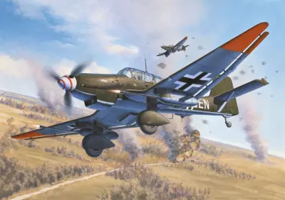 Junkers Ju87 G/D Uničevalec Tankov