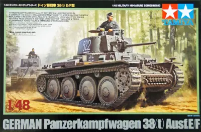 Nemški Panzerkampfwagen 38(t) Ausf.E/F
