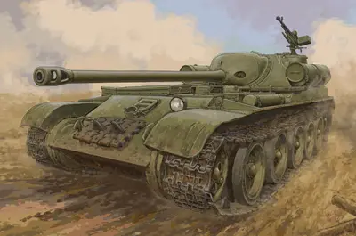 Soviet SU-102 SPA Tank Destroyer