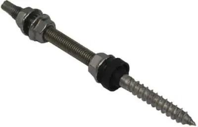 Schletter Solar obešalnik set vijakov 12x200 montiran 110012-200