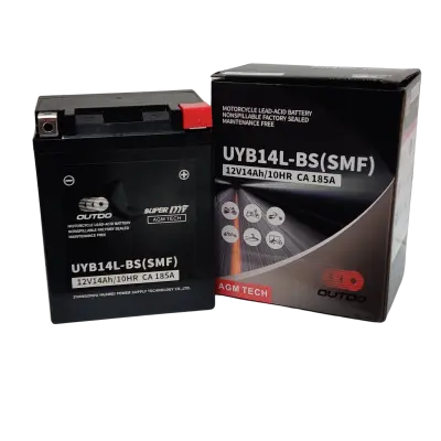 Akumulator za motor UYB14L-BS (12V 14Ah 132x89x164 185CCA)