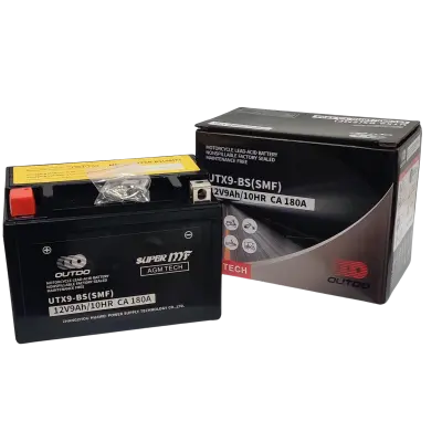 Akumulator za motor UTX9-BS (12V 9Ah, 150 x 86 x 105)