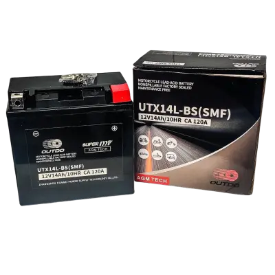 Akumulator za motor UTX14L-BS (12V 14Ah 150x89x148 CA 120A