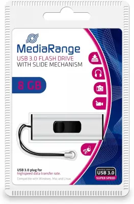 Usb ključ 8gb mediarange 3.0