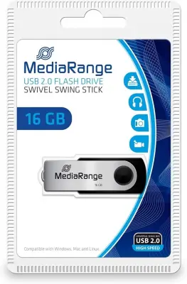 Usb ključ 16gb mediarange 2.0