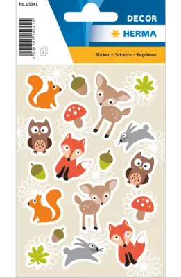 PEGATINAS DEKOR FOREST FAVORITES