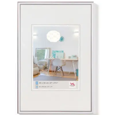 Walther Design Okvir za sliko New Lifestyle 50x70 cm srebrn