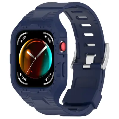 Pašček za uro z zaščitnim etuijem za Huawei Watch Fit 3 Blue