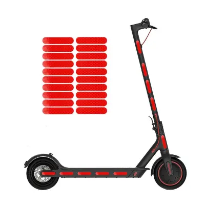 Odsevna nalepka za skuter Xiaomi M365 Red