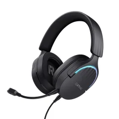 TRUST GXT 490 Fayzo 7.1 USB črne gaming slušalke