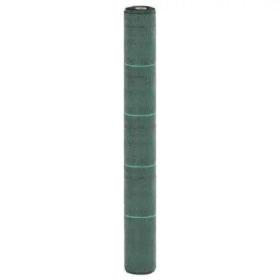 vidaXL Membrana proti plevelu zelena 1x100 m PP