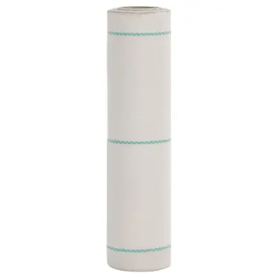 vidaXL Membrana proti plevelu bela 0,5x100 m PP
