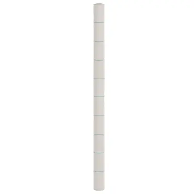 vidaXL Membrana proti plevelu bela 2x10 m PP