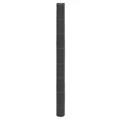 vidaXL Membrana proti plevelu črna 1,5x50 m PP