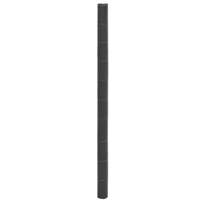 vidaXL Membrana proti plevelu črna 2x25 m PP