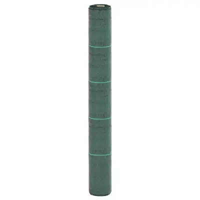 vidaXL Membrana proti plevelu zelena 1x25 m PP