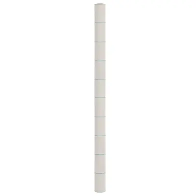 vidaXL Membrana proti plevelu bela 2x150 m PP