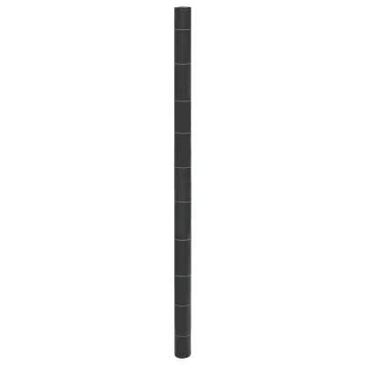 vidaXL Membrana proti plevelu črna 2x10 m PP